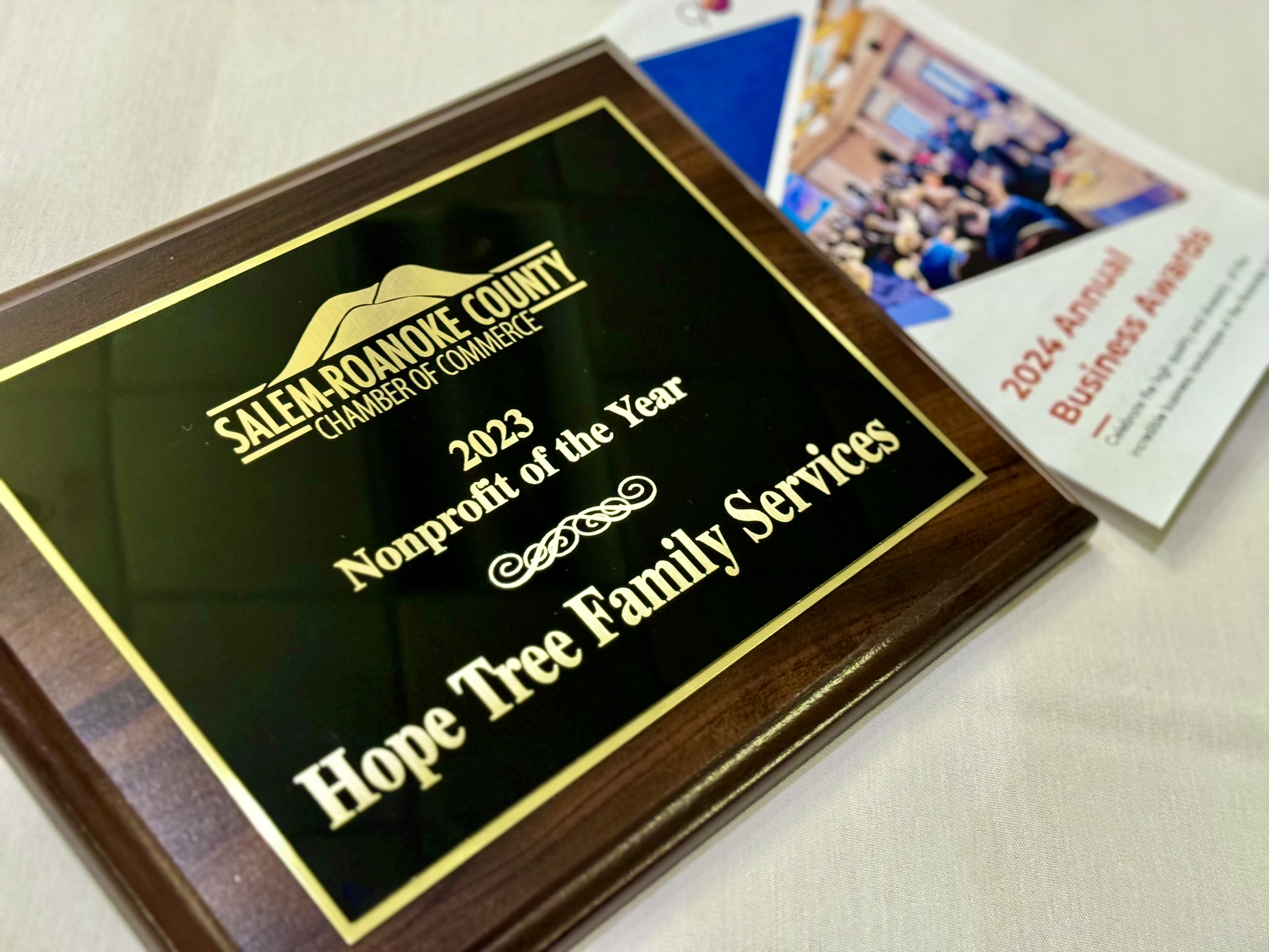 HopeTree Honored As 2023 Nonprofit of the Year - Hope Tree Family Services